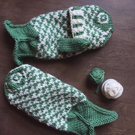 Ravelry: thecharmofit's One Fish, Two Fish Mittens Knitted Fish Hat, Knit Scrubbies Free Pattern, Knitting Scrubbies Free Pattern, Knitted Fish, Crochet Fish, One Fish Two Fish, Two Fish, One Fish, Fish Patterns