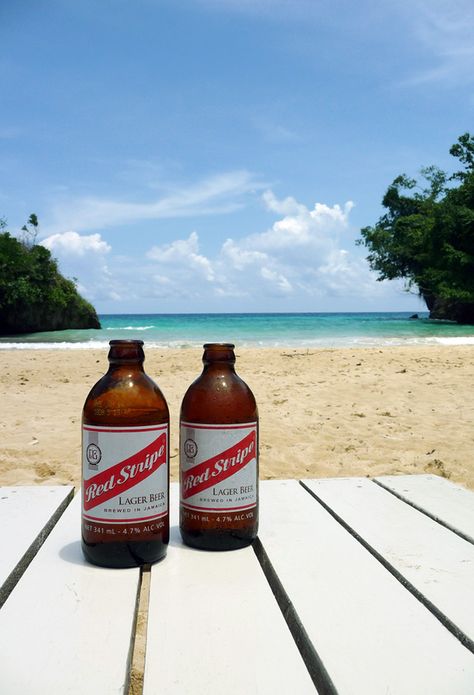 The Jamaican Famous Red Stripe Beer www.allabouttravel.org www.facebook.com/AllAboutTravelInc 605-339-8911 #travel Red Stripe Beer, Jamaican Culture, Negril Jamaica, Jamaica Vacation, Jamaican Food, Jamaica Travel, Ocho Rios, Negril, Jamaican Recipes