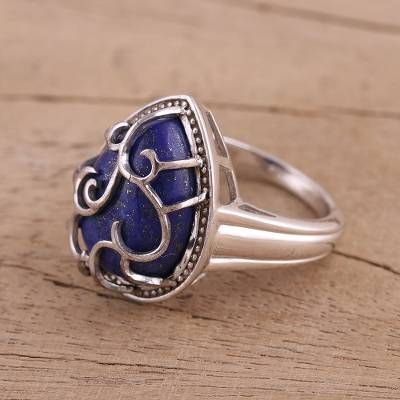 Vampire Diaries Jewelry, Daylight Ring, Tvd Dr, Fandom Jewelry, Rock Rings, Crystal Aesthetic, Lapis Lazuli Crystal, Lapis Lazuli Jewelry, Lapis Lazuli Ring