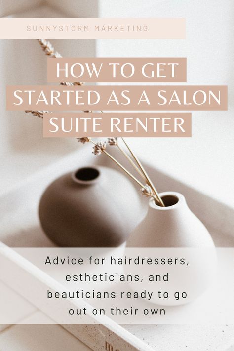 How To Start A Salon Suite Business, Starting Your Own Esthetics Business, Starting A Pmu Business, Salon Vision Statement, Opening A Salon Suite Checklist, Hairstylist Business Plan, Esthetician Side Hustle, Salon Suites Business Plan, Salon Suite Start Up