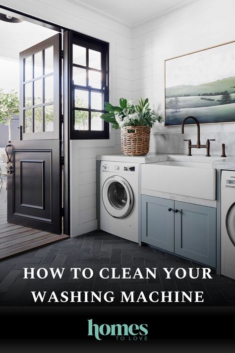 There’s actually a lot to be said for cleaning your cleaning stuff. To help you do a thorough job without risking damage, here’s how to clean your washing machine to keep it well-maintained and germ-free. Clean The Washing Machine, Clean A Washing Machine, Clean Your Washing Machine, Outdoor Renovation, Cleaning Stuff, Homes To Love, Clean Washing Machine, Home Organisation, Diy Trends