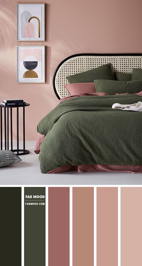 Warm Bedroom Colors, Earth Tone Bedroom, Rose Bedroom, Wedding Color Palettes, Themes Wedding, Warm Bedroom, Bedroom Colour Palette, Bedroom Trends, Colors Wedding