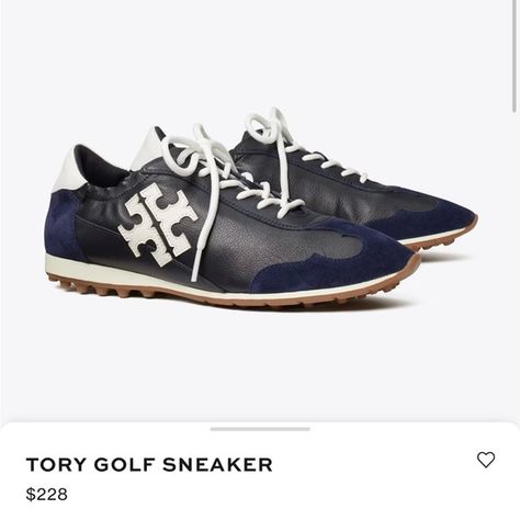 Tory Burch golf shoes NWOT Diy Bracelets Tutorials, Bowling Shoes, Golf Clothes, Track Shoes, T Logo, Golf Attire, Golf Skirts, Airport Fashion, Footwear Design Women