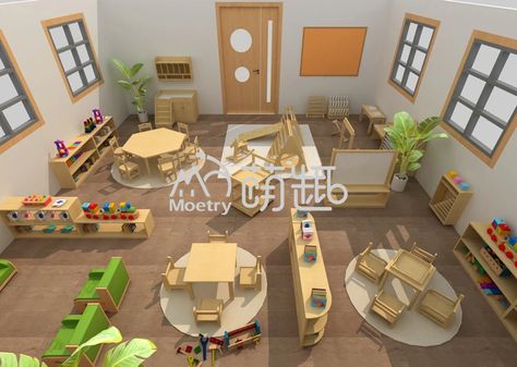 Toddler Classroom Layout, Preschool Interior Design, Classroom Arrangement Ideas, Preschool Interior, Montessori Toddler Classroom, Montessori Classroom Layout, Classroom Floor Plan, Classroom Arrangement, Gym Sets