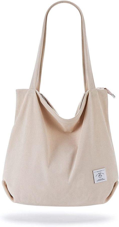 Bag Business Ideas, Tote Bag Business, Handbags Big, Go Study, Corduroy Tote Bag, Canvas Bag Design, Amazon Sales, Big Tote Bags, Bag With Pockets