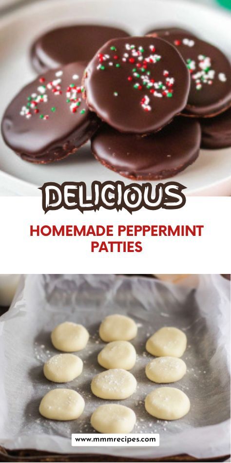 Whip up these simple peppermint patties for your Christmas treats gift box! A refreshing addition to holiday sweet trays or perfect for gifting. Simple Christmas Tree Cookies, Peppermint Patties Cookies, Cream Cheese Peppermint Patties, Easy Peppermint Patties, Peppermint Cream Cheese Mints, Diy Peppermint Patties, Homemade York Peppermint Patties, Home Made Peppermint Patties, Peppermint Dust Recipes