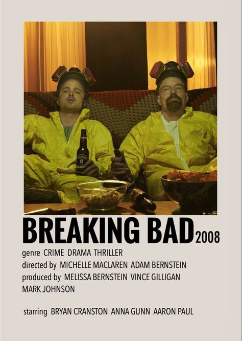 Breaking bad by Millie | Breaking bad poster, Breaking bad movie, Movie posters minimalist Beaking Bad, Breaking Bad Poster, Breaking Bad Movie, Tex Avery, Posters Minimalist, Iconic Movie Posters, Movie Card, Film Posters Minimalist, Image Swag