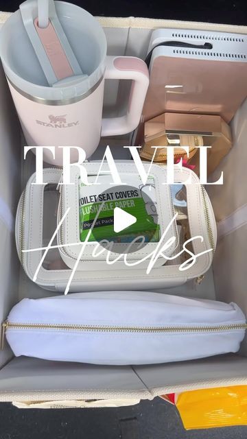 Car Travel Essentials Road Trips, Amazon Road Trip Essentials, Packing Tips For Travel In Car, Car Essentials Bag, Car Bag Essentials, Travel Minis, Amazon Travel Must Haves, Mini Emergency Kit, Road Trip Kit