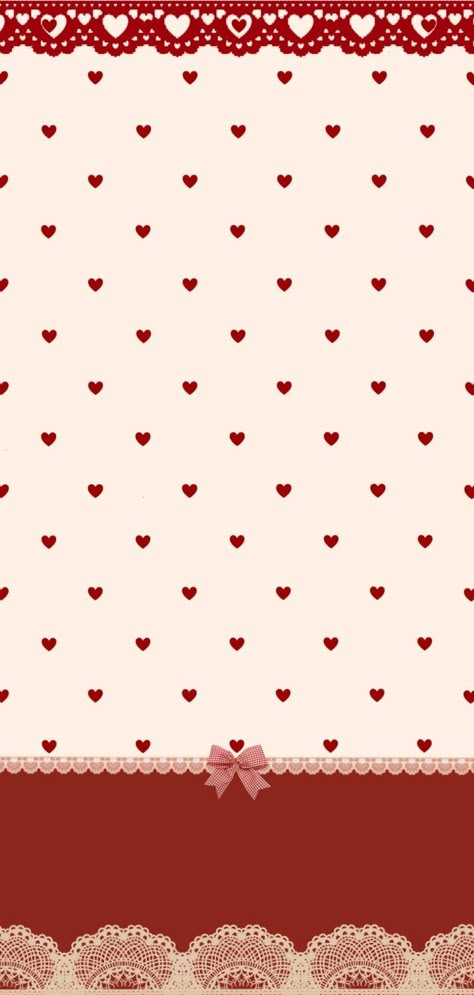 Cherry Phone Background, Love Core Wallpaper Red, Red And White Coquette Wallpaper, Red And White Wallpaper Y2k, Red Coquette Background, Cute Wallpapers Hearts, Dark Red Coquette Wallpaper, Red Wallpaper Layout, Red And White Background Design