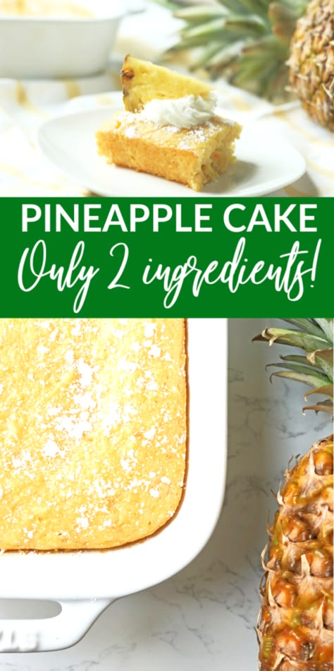 Easiest Pineapple Cake Recipe, Easy Pineapple Cake, Pineapple Dump Cake, Cake Pineapple, Pineapple Recipe, Pineapple Cake Recipe, Pineapple Dessert, Pineapple Dessert Recipes, Cake Mix Desserts