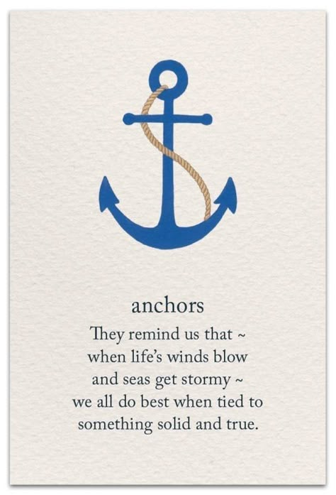 Anchor Quotes, Sanskrit Tattoo, Symbols And Meanings, Spiritual Symbols, Friendship Cards, Meaning Of Life, Anchors, Mantra, Inspirational Words