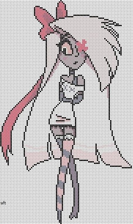 Hazbin hotel Hazbin Hotel Pixel Art Grid, Hazbin Hotel Cross Stitch, Hazbin Hotel Crochet, Hazbin Hotel Perler Beads, Hazbin Hotel Pixel Art, Graph Art, Pixel Art Minecraft, Minecraft Ps4, Pixel Quilting