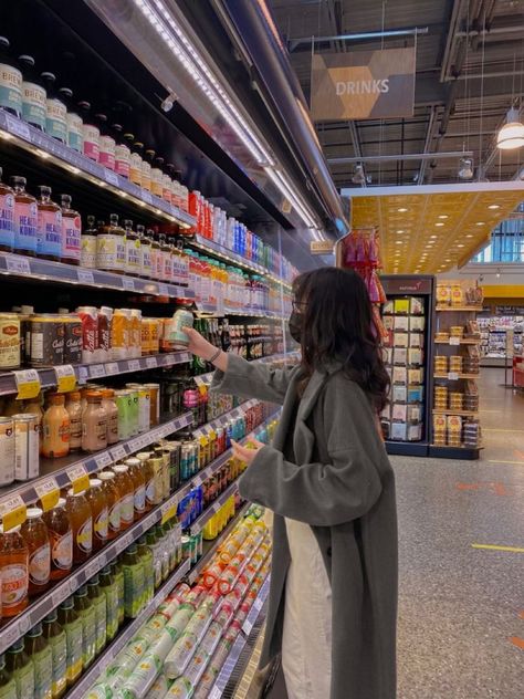 grocery store photo + whole foods + grocery store photoshoot + aesthetic photo inspo + fall outfits + grey coat + fall aesthetic#Posing_In_Grocery_Store #Grocery_Pics_Aesthetic #Store_Reference_Photo #Photos_In_Grocery_Stores Posing In Grocery Store, Store Reference Photo, Grocery Aesthetic Photoshoot, Photos In Grocery Stores, Grocery Pics Aesthetic, Poses In Grocery Store, Grocery Pictures Ideas, Grocery Store Instagram Pics, Aesthetic Supermarket Photos