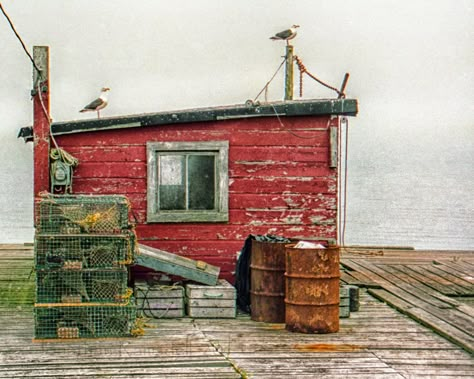 Maine Fishing, Fishing Town, Fishing Shack, Fishing Cabin, 8k Ultra Hd, Fishing Villages, Urban Sketching, Beautiful Places In The World, Old Buildings