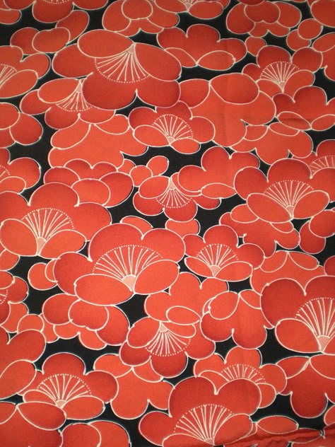 Kimono Pattern, Japanese Textiles, Japanese Silk, Kimono Fabric, Japan Design, Japanese Patterns, Plum Blossom, Japan Art, Japanese Prints