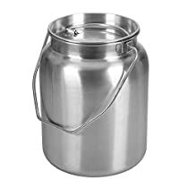 Stainless Steel Bakeware, Milk Pail, Milk Color, Milk Cans, Water Jug, Wet Bar, Milk Jug, Steel Water Bottle, Long Handles