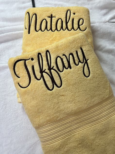 30% off Sitewide w/Free UPS Ground Shipping! Personalized Bath Towel, Custom, Monogrammed, Embroidered #bathtowel #anniversarygift #birthdaygift #valentinesdaygift #graduationgift #personalizedtowel #embroideredtowel #bathtowels #handmadegifts #customlogo #logodesign Personalized Bath Towels, Cotton Wedding, Senior Gifts, Embroidered Towels, Custom Monogram, Miami Fl, Bath Towel, Towel Set, Washing Clothes