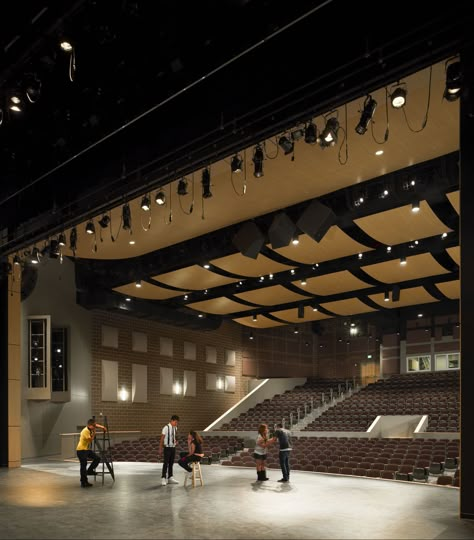 Adams 50 School District, Westminster High School - Auditorium School Stage Aesthetic, School Auditorium Aesthetic, Theatre Aesthetic High School, School Play Aesthetic, High School Theater Aesthetic, School Event Aesthetic, High School Dream Aesthetic, School Auditorium Design, High School Exterior