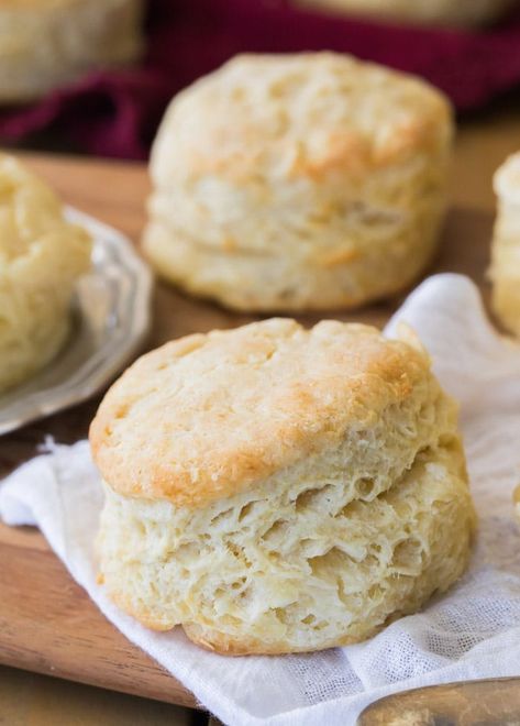 Honey Biscuit Recipe, Best Homemade Biscuits, Easy Homemade Biscuits, Milk Biscuits, Homemade Biscuits Recipe, Vegan Biscuits, Easy Teas, Cream Biscuits, Savory Pies