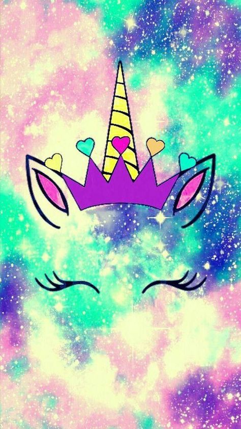 This wallpaper is so cute...i love unicorns! This is one of my favorite phone downloads...this post has so many cute options! Unicorn Wallpaper Iphone, Wallpaper Unicorn, Unicorn Wallpaper, Wallpaper Iphone, Wallpapers, Iphone, Stars