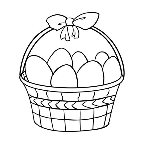 How to Draw an Easter Basket - Really Easy Drawing Tutorial Basket Drawing Easy, Bucket Drawing, Book Doodles, Dairy Snacks, Easy Pictures To Draw, Speed Draw, Easter Bunny Colouring, Easter Drawings, Markers Drawing Ideas