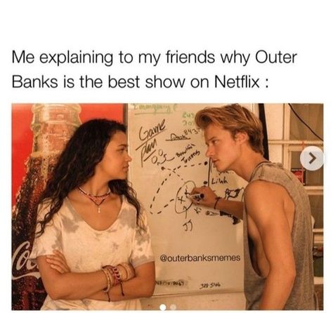 The Best Outer Banks Memes For Fans Bank Quotes, Best Shows On Netflix, Les Pogues, Outer Banks Paradise On Earth, Outer Banks Style, Jj Outer Banks, Outer Banks Beach, Pogue Life, Rudy Pankow