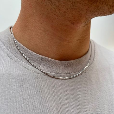 Silver Chains Men, Silver Chain Men, Mens Silver Chain, Mens Chain, Chain Necklace For Men, G 20, Silver Chain For Men, Jewellery Pouch, 18k Gold Chain