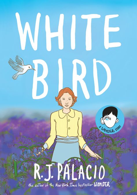 Audiobook: White Bird : A Wonder Story by R. J. Palacio Jewish Girl, Middle Grades, Penguin Random House, White Bird, Penguin Books, Book Shelf, What’s Going On, The Villain, Book Activities