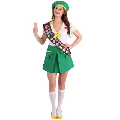 Scout Outfit, Girl Scout Costume, Halloween For Adults, Born Leader, Positive Thinker, Beret Style, Pin Crafts, Outfit Halloween, Problem Solver