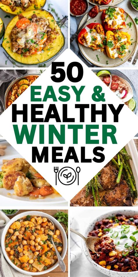 best winter soup recipes healthy Clean Eating Weeknight Dinners, Weekend Healthy Meals, Weekday Dinner Ideas Crockpot, Meals For Winter Dinners, Home Cooked Healthy Meals, Winter Gluten Free Dinner, Healthy Organic Dinner Recipes, Winter Macro Meals, 30 Minute Healthy Meals Easy Dinners