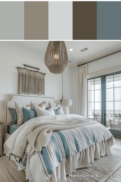 Coastal-Inspired Tranquil Bedroom Concept