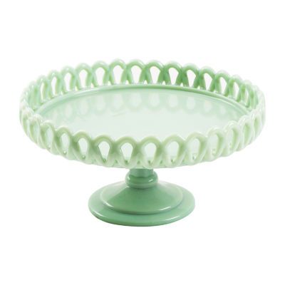 Milk Glass Cake Stand, Cake Stand Display, Farmhouse Crafts, Glass Cake, Glass Cake Stand, Glass Cakes, Dessert Display, Food Displays, Cake Display