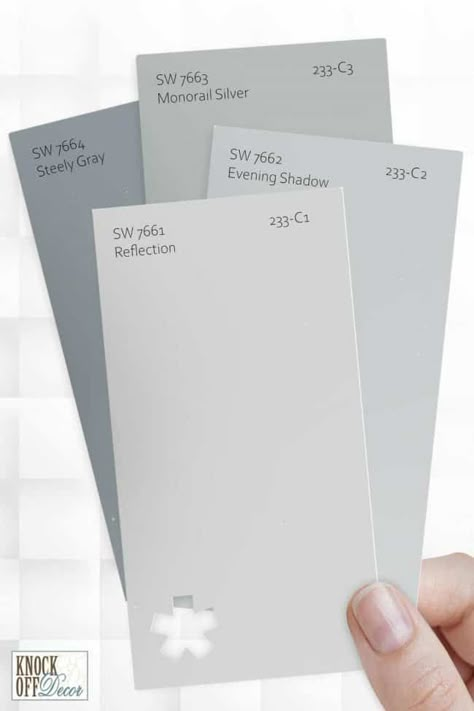 Paint For House, Sherwin Williams White, Blue Gray Paint, Reflection Painting, The Undertones, Off White Paints, Paint Color Inspiration, Home Paint, Paint Swatches