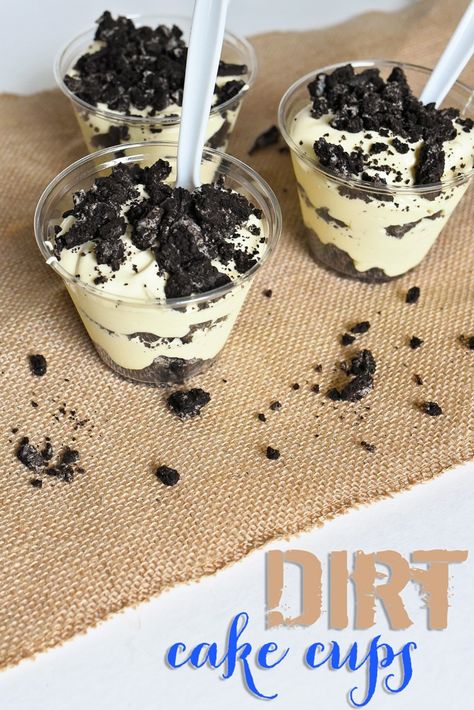 Dirt Cake Cups to celebrated the new Dinotrux series by @Netfli >>> http://www.sarahhalstead.com/dirt-cake-cups/ ‪#‎streamteam‬ ‪#‎netflix‬ ‪#‎ad‬ Football Dirt Cups, Vanilla Dirt Cups, Flower Pot Dessert Dirt Cups, Dirt Cake Shooters, Dirt Cake Cups Individual, Individual Dirt Pudding Cups, Oreo Dirt Pudding Cups, Mini Dirt Cake Cups, Individual Dirt Cake Cups