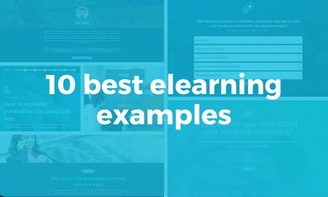 Top 10 Elearning examples to inspire you in 2023 | Elucidat Elearning Design Inspiration, Elearning Design, Instructional Design, Understanding Yourself, Top 10, Design Inspiration, 10 Things, Wall, Design