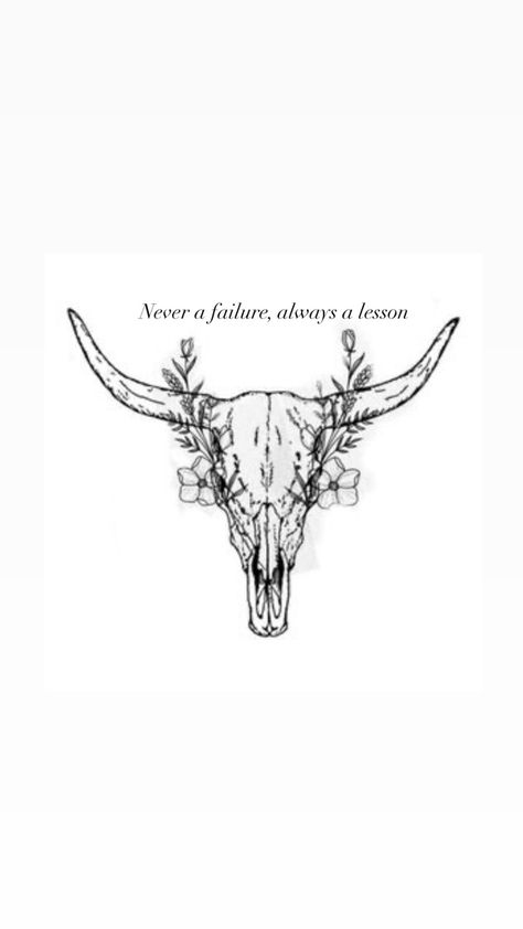 Longhorn Tattoo On Thigh, Western In Memory Tattoos, Country Tattoos For Women Thigh, Meaningful Western Tattoos For Women, Cute Simple Western Tattoos, Cute Western Tattoos For Women, Western Tattoos For Women Thigh, Western Sternum Tattoo Women, Western Quote Tattoos