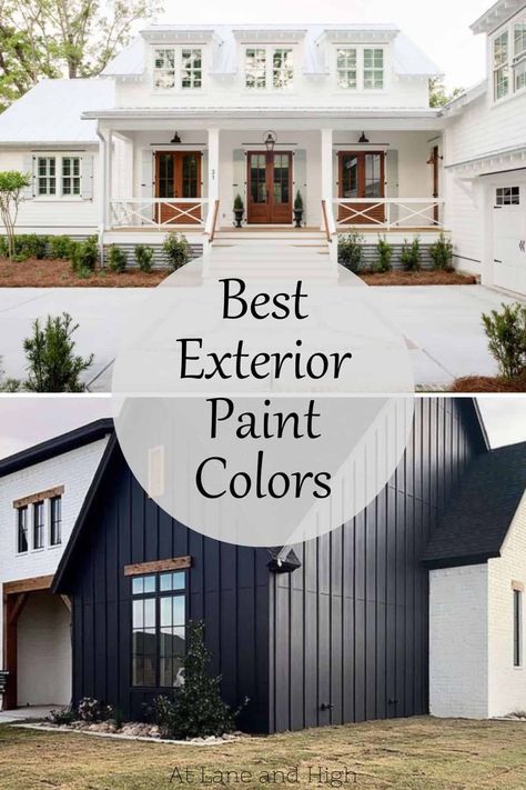 Modern House Exterior Paint Ideas, Modern Outdoor House Colors, Home Outdoor Colour, 2025 House Exterior Trends, Popular Outside House Colors Exterior Paint, Front House Paint Ideas, Modern Paint Colors Exterior Home, Paint For Exterior Of House, Best House Colors Exterior Indian