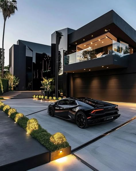 Asthetic Skincare, Dream House Pictures, House Pictures, Dream Houses, Black Wallpaper, Luxury House, Mantra, Lei, Luxury Cars