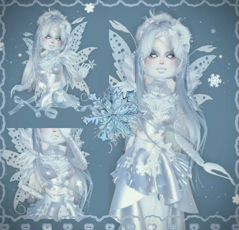 dress to impress roblox outfit inspo dti ice queen blue frozen fictional character freestyle Ice Queen Dti Outfit, Blue Dti Outfit Idea, Ice Dress To Impress, Ice Age Dress To Impress, Frozen Dress To Impress, Freestyle Dress To Impress, Ice Queen Dress To Impress, Blue Dress To Impress, Ice Makeup