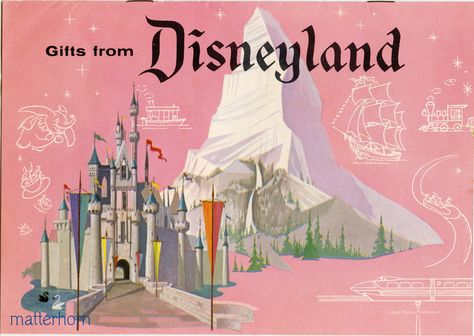 1959 Disneyland gift catalog (cover) Disneysea Tokyo, Disneyland Vintage, Disney Amor, Disneyland Tickets, Retro Disney, Images Disney, Disney Posters, Disney Magic Kingdom, Vintage Disneyland