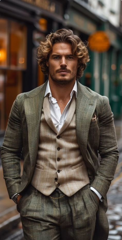 Old School Suits Men, Suit Overcoat, Dapper Gentleman Style, Classy Suits, Corte De Cabelo Masculino, Suits Men, Sharp Dressed Man, Men’s Suits, Mens Trends