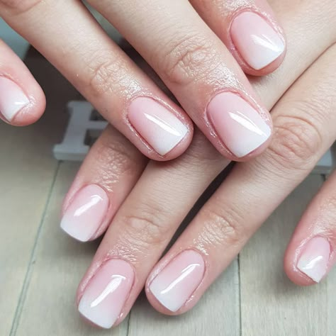 Baby boomer nails, aka French ombre or French fade nails, have been blowing up online. Diy Wedding Nails, Baby Boomer Nails, French Fade Nails, Faded Nails, Baby Boomers Nails, Ombre Manicure, French Manicure Nails, Ombre Acrylic Nails, Baby Boomer