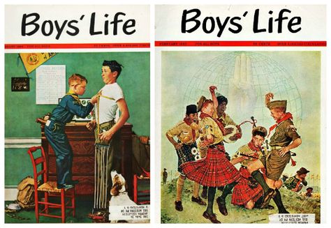 Boy Scouts Boys Life Magazines Norman Rockwell Life Magazine Covers, Vintage Boy Scouts, Life Cover, Vintage Boy, Boys Life, Boy Scouts Of America, Magazines For Kids, Vintage Boys, Boy Scout