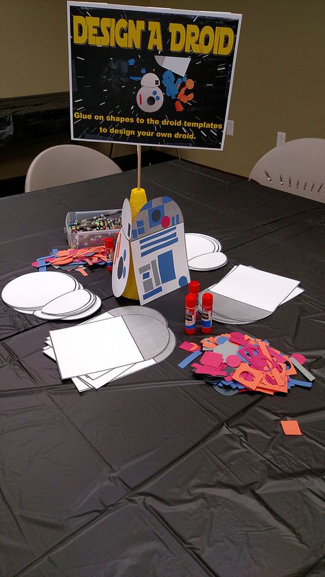 Star Wars Activities, Star Wars Themed Birthday Party, May Activities, Yoda Party, Star Wars Classroom, 4de Verjaardag, Star Wars Baby Shower, Star Wars Theme Party, Star Wars Crafts