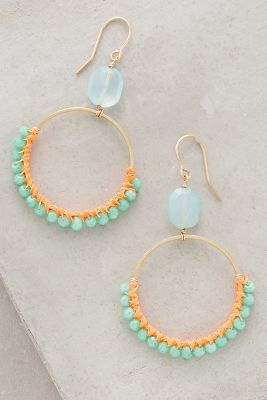 http://www.anthropologie.com/anthro/product/35854595.jsp?color=045&cm_mmc=userselection-_-product-_-share-_-35854595 Anthropologie Jewelry, Earrings Inspiration, Earring Ideas, Jewelry To Make, Diy Schmuck, Bead Jewellery, Precious Jewelry, Bijoux Diy, Anthropology