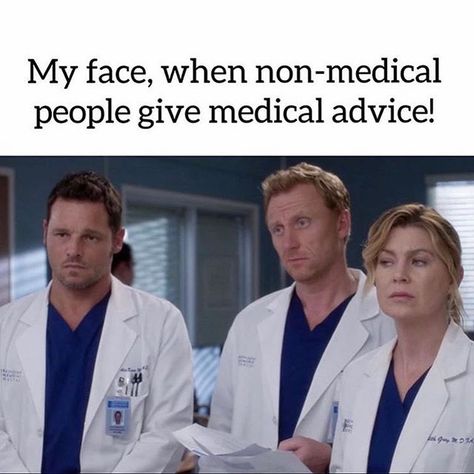 Once you work in the medical field it is always going to irritate you when non medical professionals start talking about health and medicine. Tag someone who can relate.  #physicianassistant #paschool #pastudent #nursepractitioner #nurse #nursingstudent #medstudent #medicalstudent #doctor #surgeon #anatomy Med Student Humor, Medical School Humor, Biology Jokes, Studying Funny, Medical Jokes, Medical Memes, Nursing School Essential, Medical School Life, Medical Student Motivation