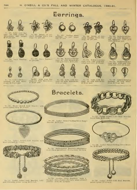 Vintage Jewelry Design, 1890 Jewelry, Archive Jewelry, Historical Accessories, Floral Wedding Bands, Jewelry Knowledge, Antique Costume Jewelry, Victorian Jewellery, Victorian Costume