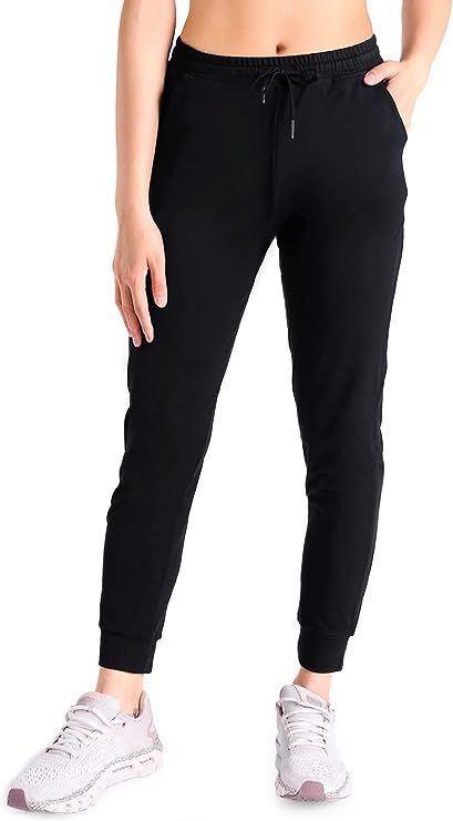 Yogipace Petite/Regular/Tall Women's Lightweight Anti-Shrink Active Joggers Lounge Sweatpants Yoga Jogger Pants Lounge Sweatpants, Womens Joggers, Joggers For Women, Yoga Dress, French Terry Fabric, Joggers Womens, Tall Women, Active Women, Pants Straight