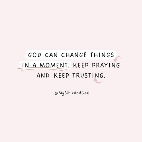 God is all-powerful (omnipotent). He can change anything, at any time, as He sees fit. Everything can change in an instant. God is limitless in power and ability. Things that look impossible to us are nothing before Him. There is no sickness too great and no problem too overwhelming that God cannot overcome. He is the Almighty God and His power can turn things around and change any situation. 👉 Jeremiah‬ ‭32:27‬: “I am the Lord, the God of all mankind. Is anything too hard for me?” 👉 Genes... Things Can Change In An Instant Quotes, Only God Is Perfect, God Has My Back Quotes, Life Can Change In An Instant Quotes, Helpless Quotes, Power Of Prayer Quotes, Reminders From God, God Quotes Hard Times, Uplifting Christian Quotes