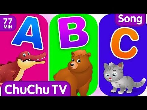 Random YouTube Video on vTomb - ChuChu TV Alphabet Animals Song with Animal Names & Animal Sounds | Nursery Rhymes for Kids Abcd For Kids, Kids Learning Alphabet, Learn Abc, Songs On Spotify, Abc Song, Alphabet Animals, Learning Alphabet, Phonics Song, Abc Songs